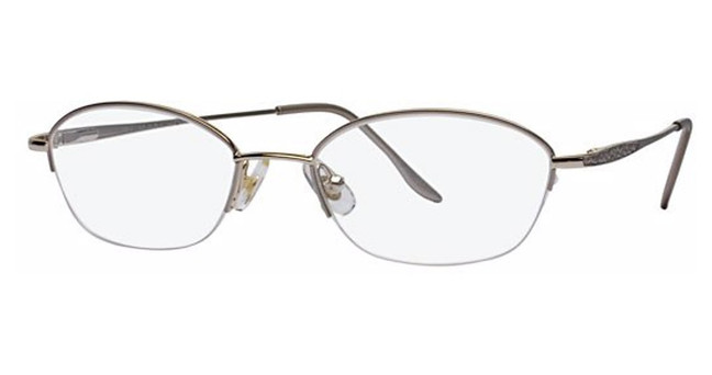 Marchon NYC Eyeglasses TRES JOLIE 118 CHAMPAGNE/261