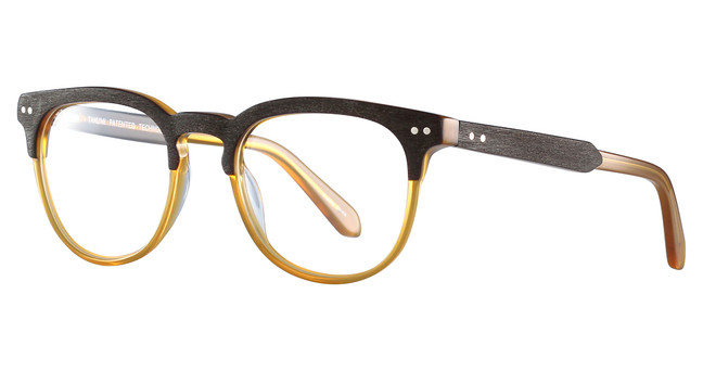 Takumi Eyeglasses TK1024 1-Dark Brown & Caramel/10