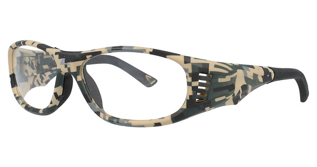 On-Guard Safety Eyeglasses OG240S DEMO W/FULL DUST DAM Camo
