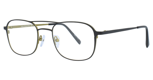 iChill Eyeglasses C7003 Matt Black & Olive/90