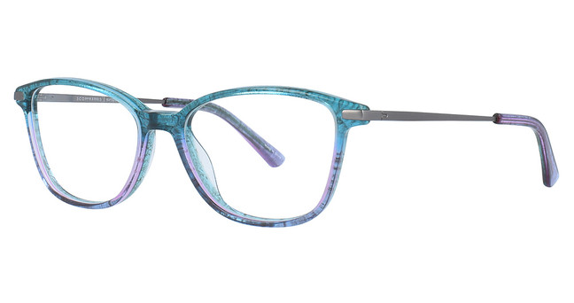 Scott Harris Eyeglasses Scott Harris 628 Teal/Blue Demi/1