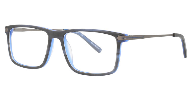 db4k Eyeglasses Headstrong Charcoal/Blue/Gunmetal/2