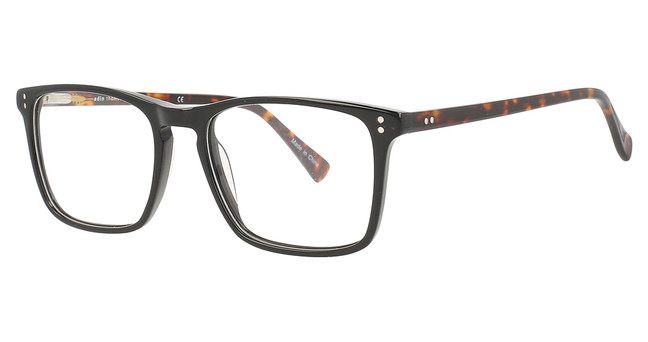 Adin Thomas Eyeglasses AT-444 Black/Tortoise/3