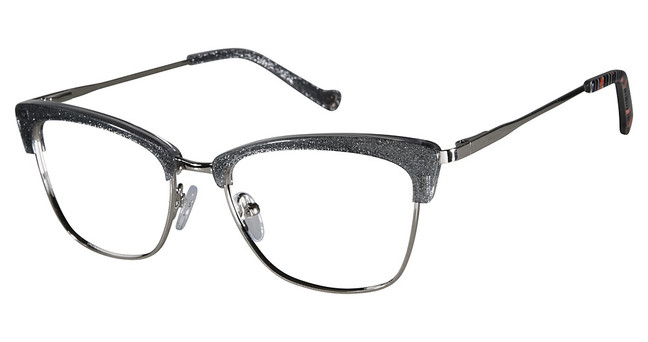 BETSEY JOHNSON Eyeglasses RAZZLE DAZZLE GREY/GRY