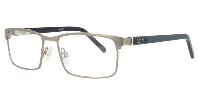 Art-Craft Eyeglasses WF452AM Gunmetal/Blue Temples/45293/17