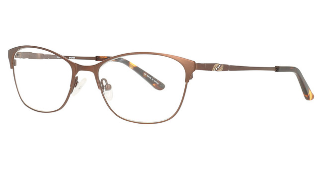 Bulova Eyewear Eyeglasses Tigris Brown