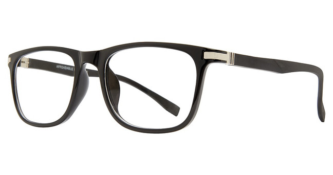 Affordable Designs Eyeglasses Spencer Black