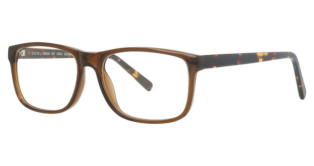 Advantage Eyeglasses M803 BROWN TRANSPARENT