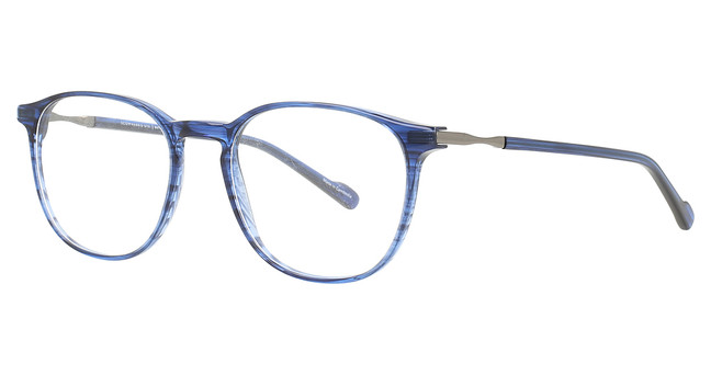 Scott Harris UTX Eyeglasses SHX-004 Blue Demi/Dark Gunmetal/2