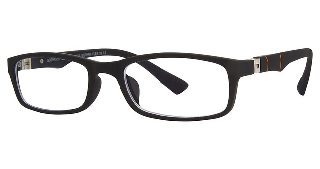 Gotham Eyeglasses Gotham Premium Flex 33 Matte Black/MATTE BLACK