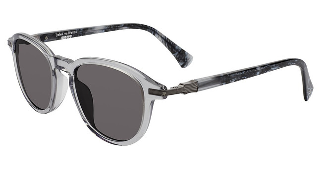 John Varvatos Eyeglasses SJV559 Grey Crystal