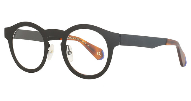 Etnia Barcelona Eyeglasses 4 BRUT10 O BK