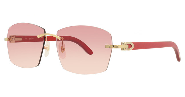 Cartier Eyeglasses CT0039RS GOLD/001