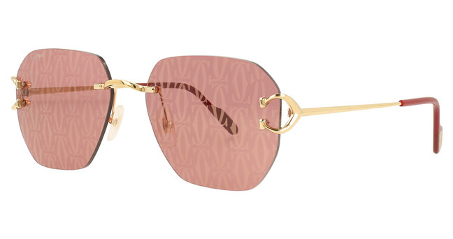 Cartier Eyeglasses CT0394S GOLD/003