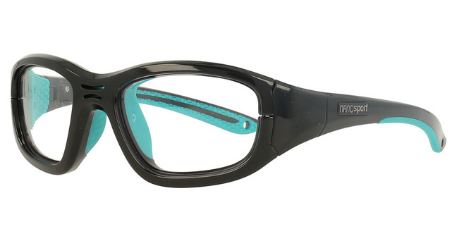 Nano Eyeglasses NSP23 BLACK AQUA/1