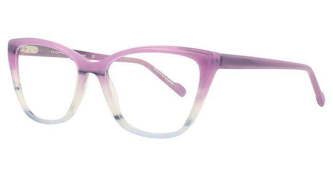 Scott Harris Eyeglasses Scott Harris 892 Orchid / Blue Marble/1