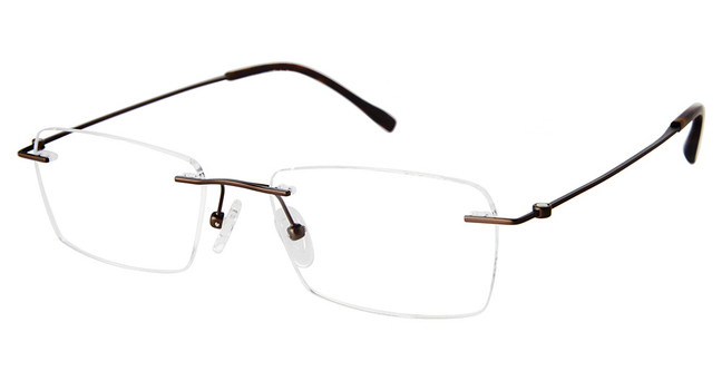 TLG Eyeglasses NU071 BROWN/C01