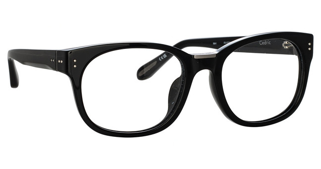 Linda Farrow LFL1275B CEDRIC BLACK/MATT NICKEL/010