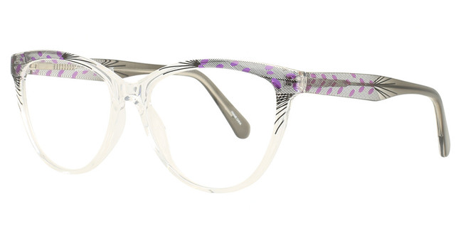 Enhance Eyeglasses 4485 Grey Crystal