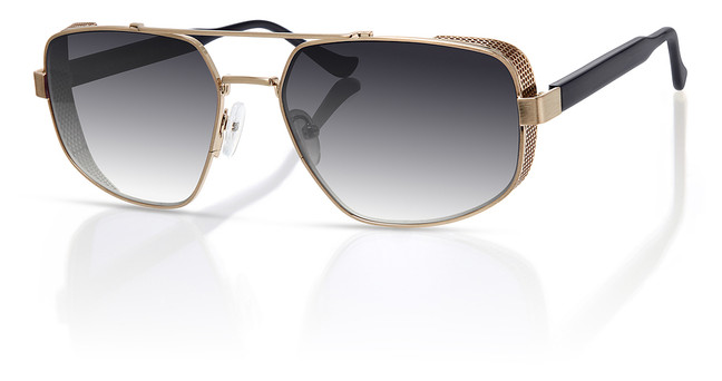 Denon Eyewear Eyeglasses BOGDAN Shiny Brushed Gold_Blue Gradient