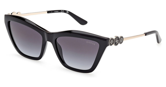 Guess? GU00199 shiny black / gradient smoke/01B