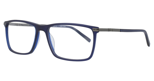 Easyclip Eyeglasses EC500 Navy & Onyx/50