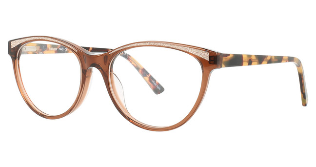 Scott & Zelda Eyeglasses 7449 BROWN SPARKLE