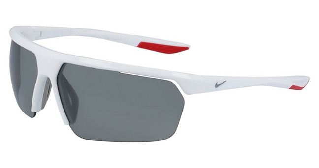 Nike Eyeglasses NIKE GALE FORCE CW46 WHITE/WOLF GREY/SILVER FLAS/100