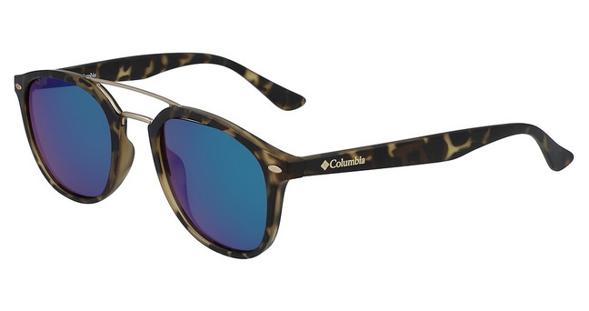 Columbia Eyeglasses C546SP FIRECAMP MATTE TORTOISE/GREEN FLASH/245