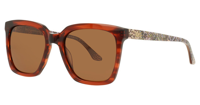 William Morris Eyeglasses WMGS80003 ORANGE-BROWN MEDIUM TRANSPARENT/4625