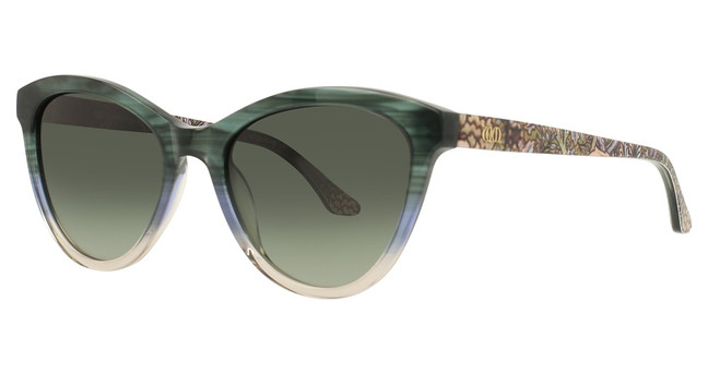 William Morris Eyeglasses WMGS80004 GREEN GRADIENT TRANSPARENT/9545