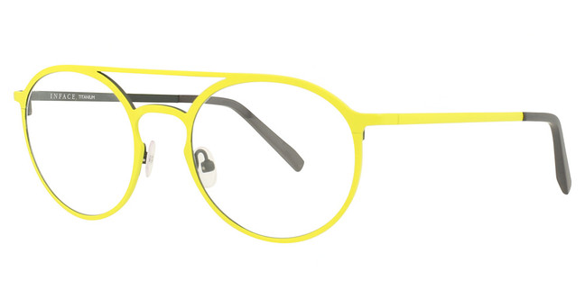 Inface Eyeglasses IFBEETROOT YELLOW LIGHT MATT/2511