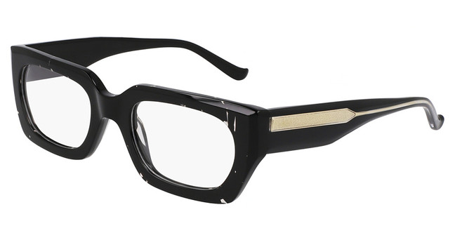 Donna Karan Eyeglasses DO5013 SPOTTED BLACK/017