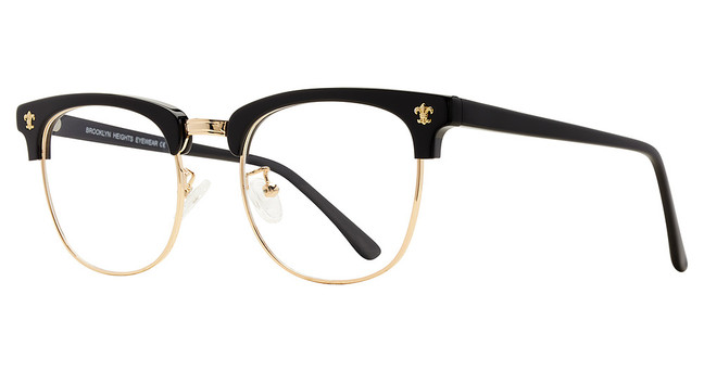 Brooklyn Heights Eyewear Eyeglasses Regal Black/Gold