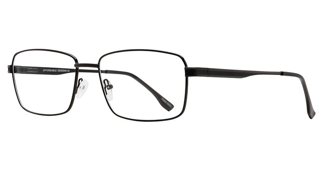 Affordable Designs Eyeglasses Burke Black