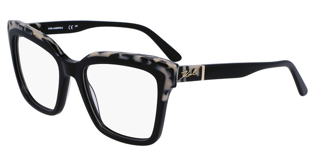 Karl Lagerfeld Eyeglasses KL6130 N BLACK/MARBLE/013