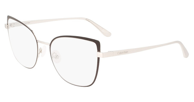 Calvin Klein Eyeglasses CK22101 N BLACK/SILVER/072