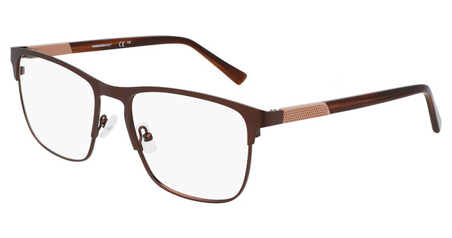 Marchon NYC Eyeglasses M-2031 N MATTE BROWN/201