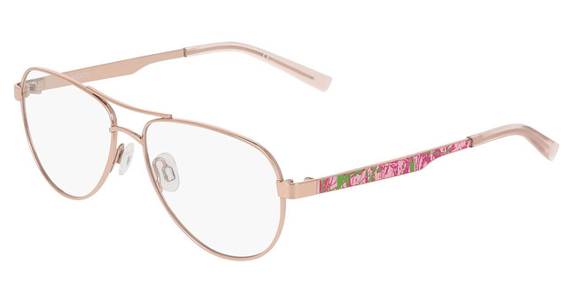 Flexon Eyeglasses FLEXON J4026 N ROSE GOLD/770