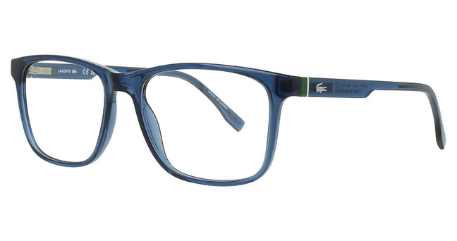Lacoste L2974 N TRANSPARENT BLUE/410