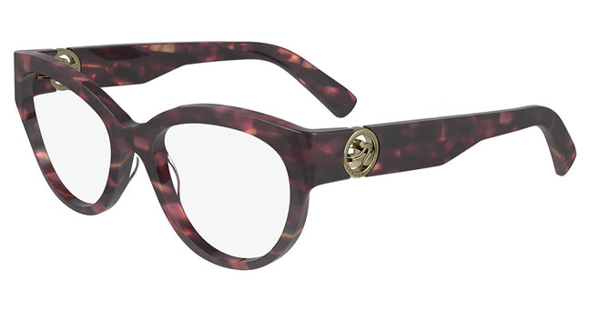 Longchamp Eyeglasses LO2728 N TEXTURED RED/606