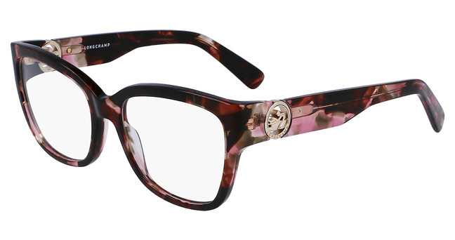 Longchamp Eyeglasses LO2712 N BROWN/ROSE HAVANA/218