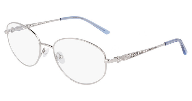 Marchon NYC Eyeglasses TRES JOLIE 206 N SILVER/040