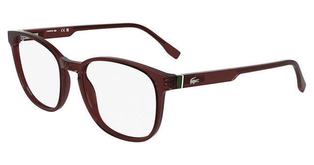 Lacoste Eyeglasses L2975 N TRANSPARENT BURGUNDY/601