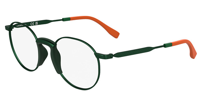 Lacoste Eyeglasses L3114 N MATTE GREEN/301