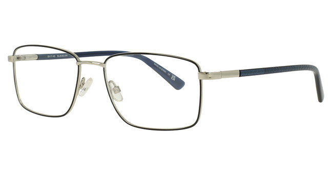 Alexander Julian Eyeglasses Karas Blue/Silver