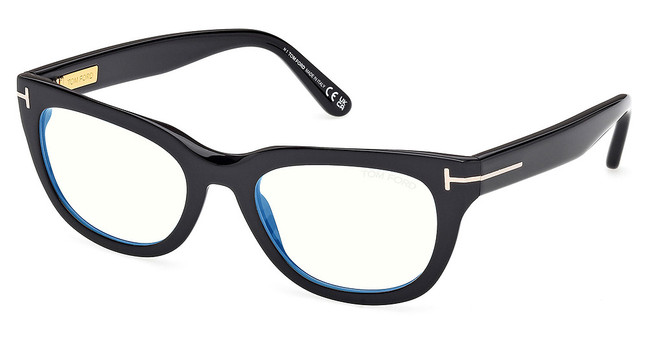 Tom Ford Eyeglasses FT6066-B shiny black/001