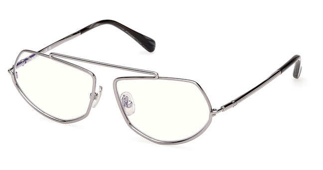 MaxMara Eyeglasses MM5202-B shiny light ruthenium/014