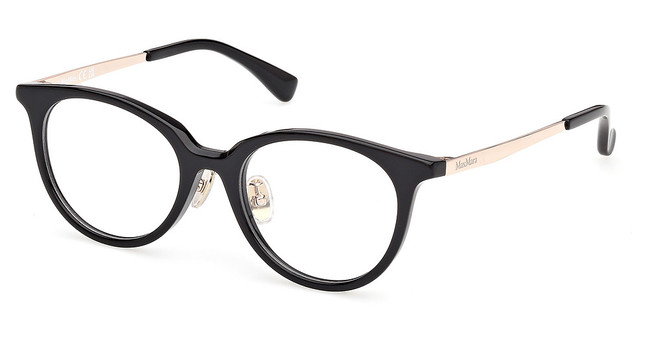 MaxMara Eyeglasses MM5218-D shiny black/001
