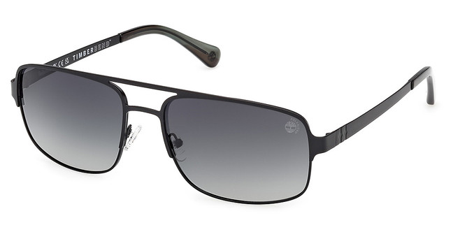 Timberland TB00065 matte black / smoke polarized/02D